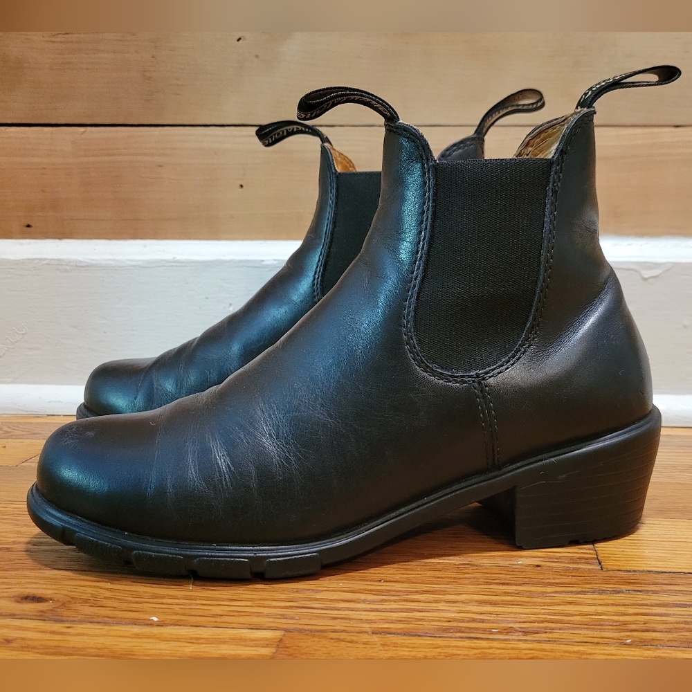 Blundstone 1671 Black Heeled Boots